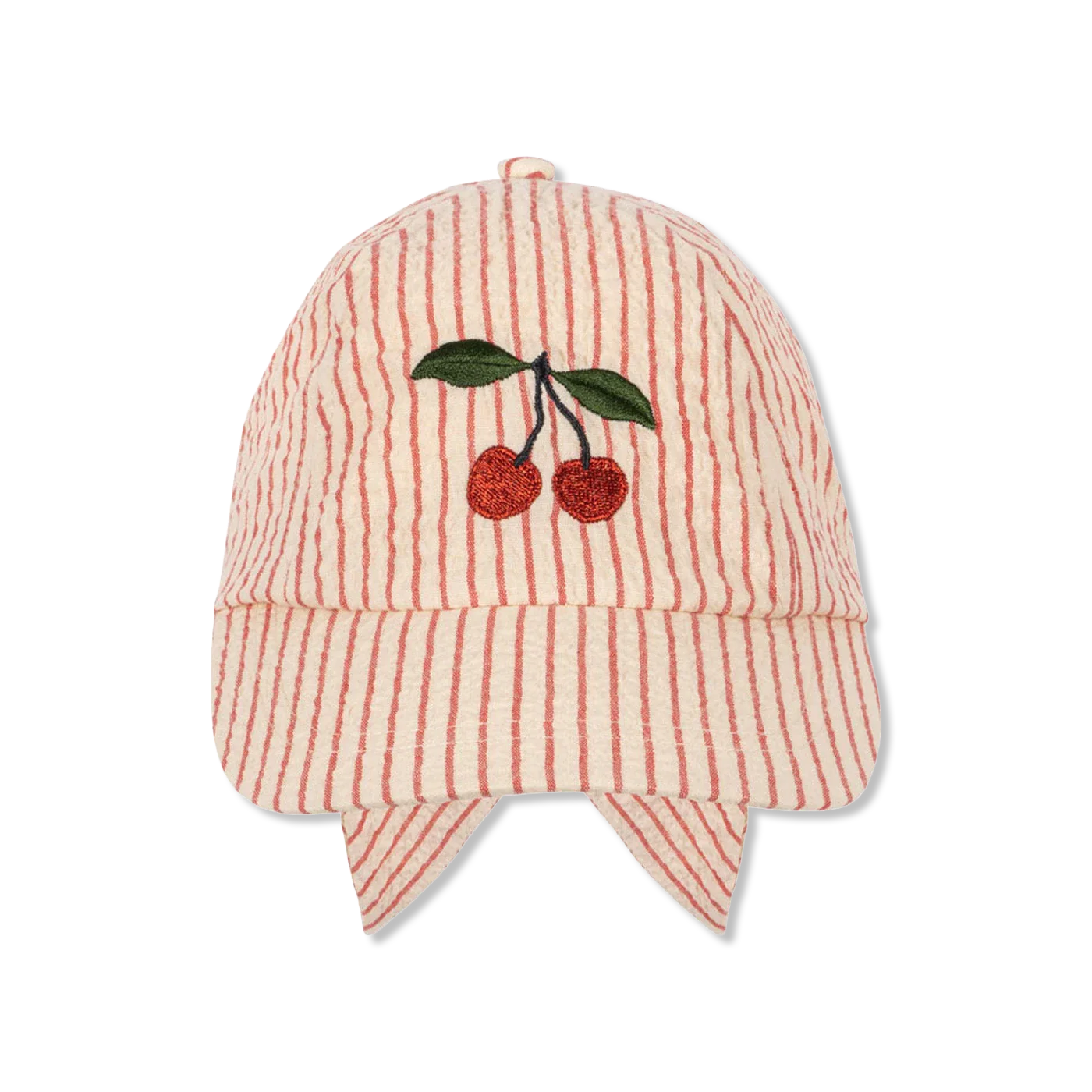 Konges Sløjd Ellie Bow Cap GOTS - Amour Stripe