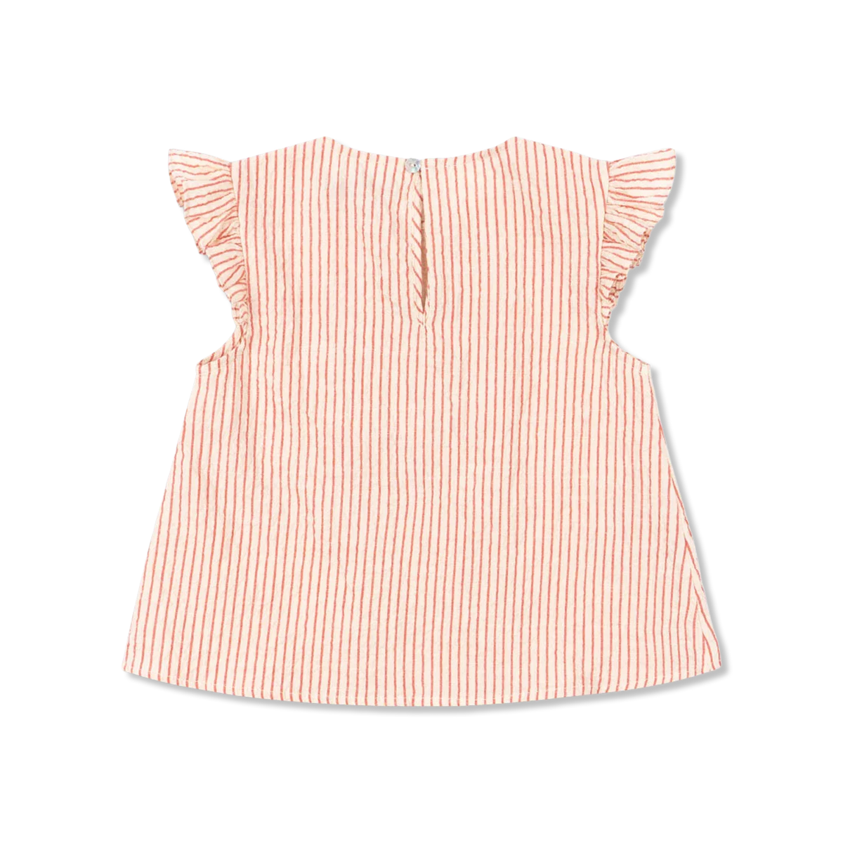 Konges Sløjd Ellie Frill Top GOTS - Amour Stripe