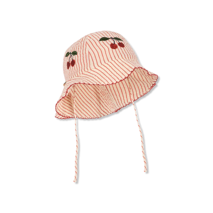 Konges Sløjd Ellie Sun Hat GOTS - Amour Stripe