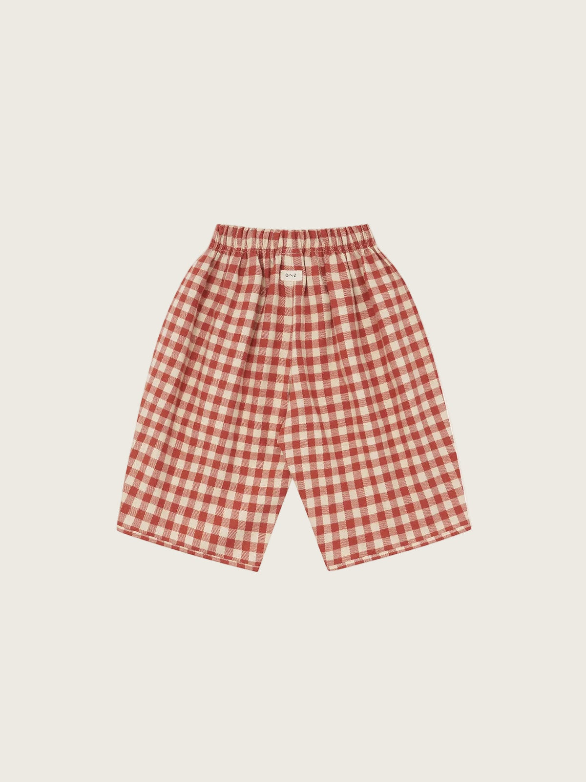 Organic Zoo Paprika Gingham Barrel Pants image 6