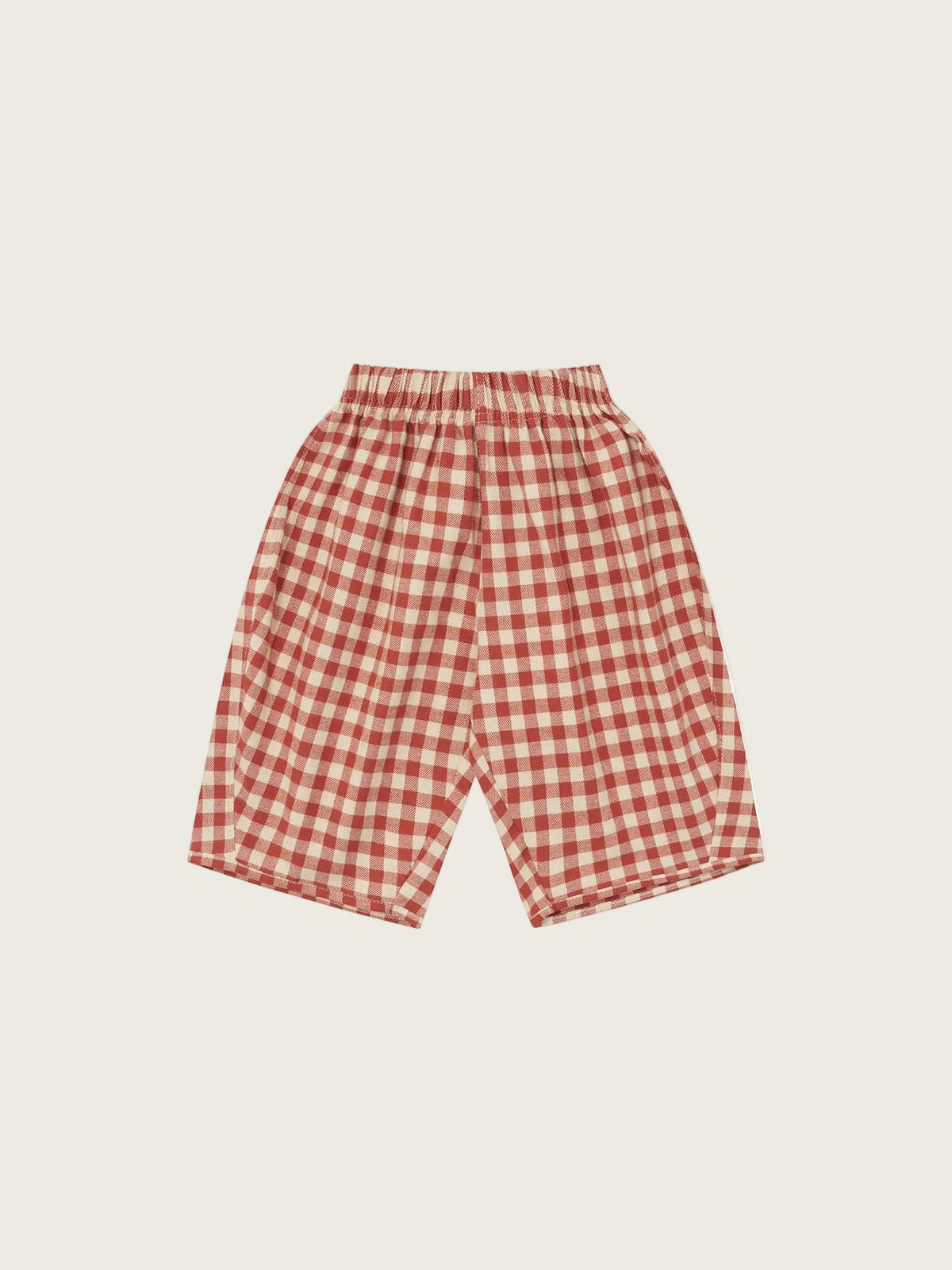 Organic Zoo Paprika Gingham Barrel Pants image 1