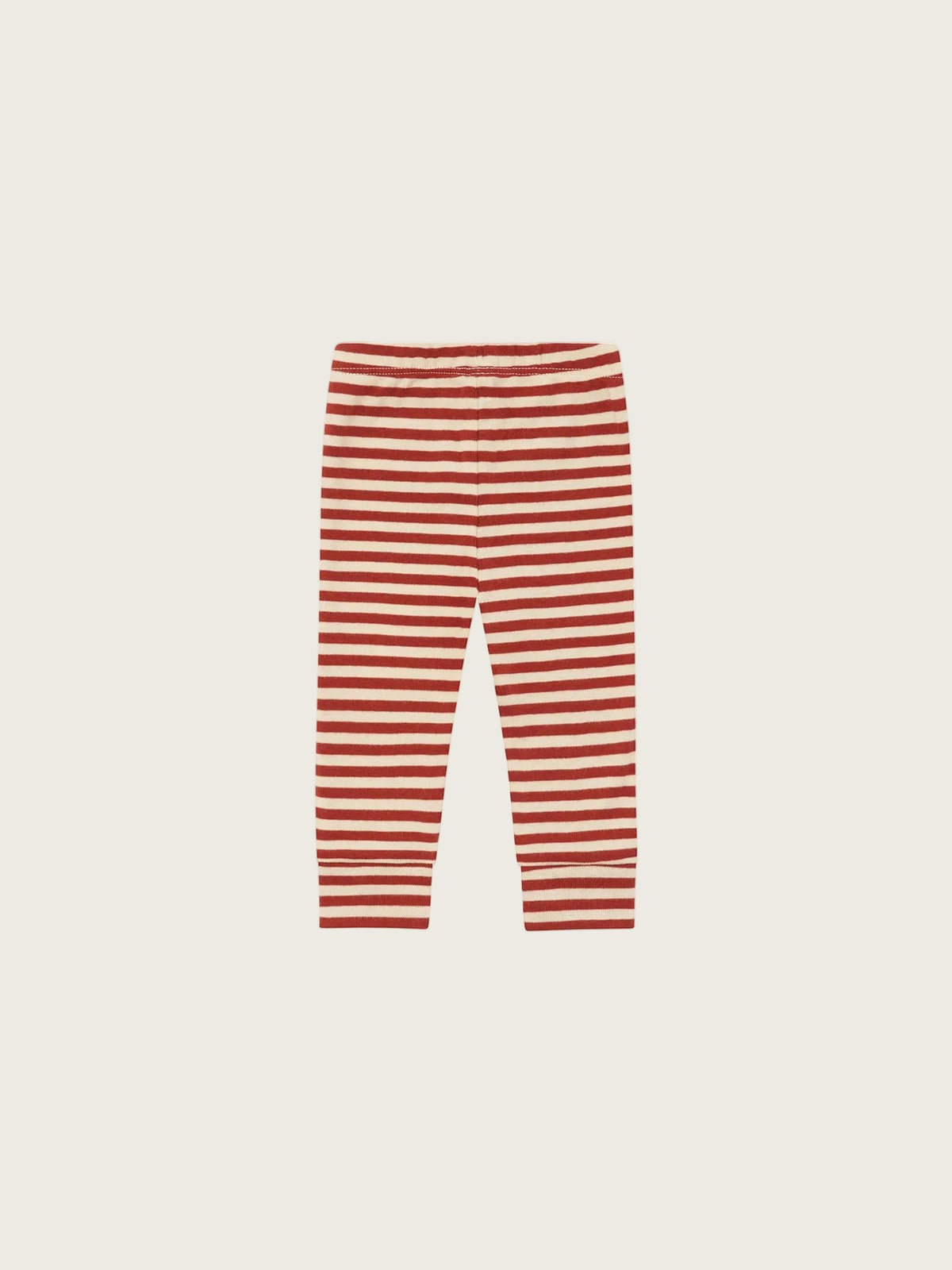 Organic Zoo Paprika Stripes Cuffed Leggings image 6