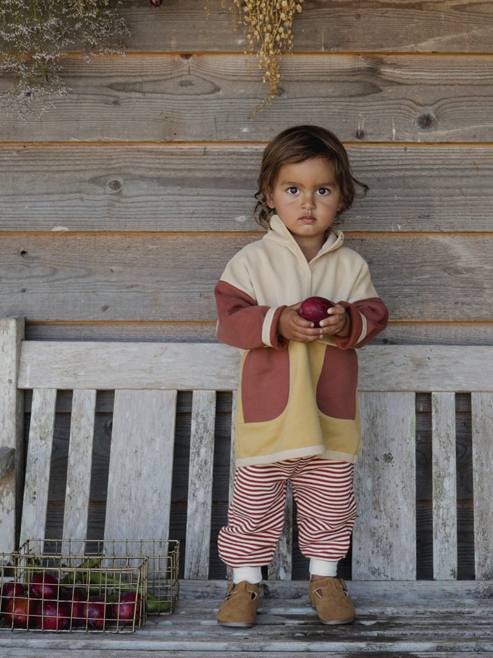 Paprika Stripes Sweatpants Organic Zoo - enjoykidsus