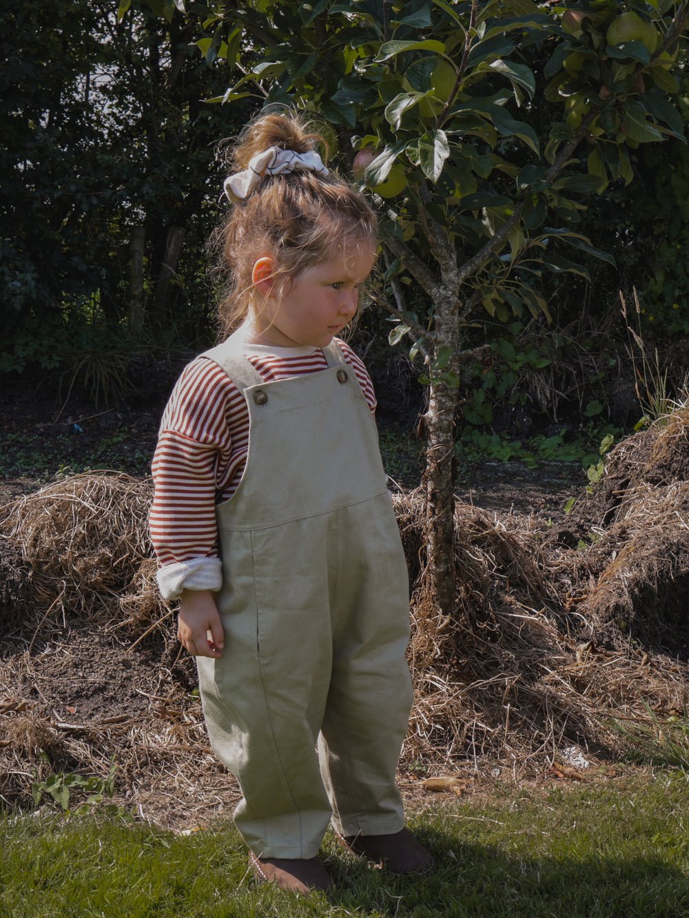 Paprika Stripes Sweatshirt Organic Zoo - enjoykidsus