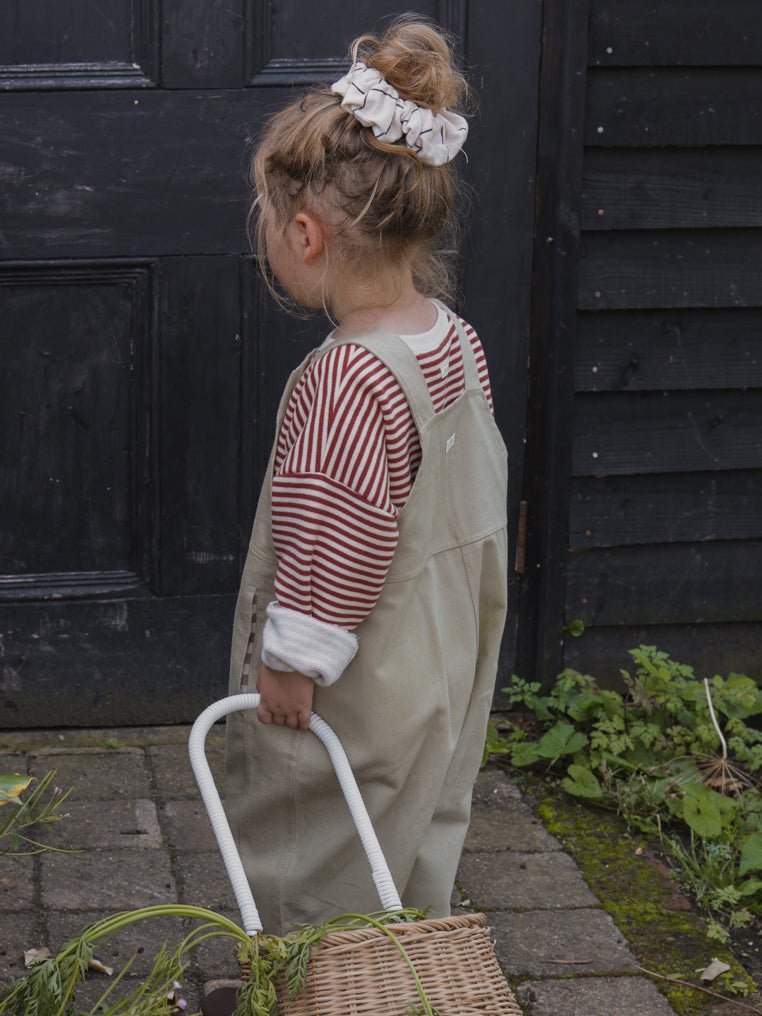 Paprika Stripes Sweatshirt Organic Zoo - enjoykidsus