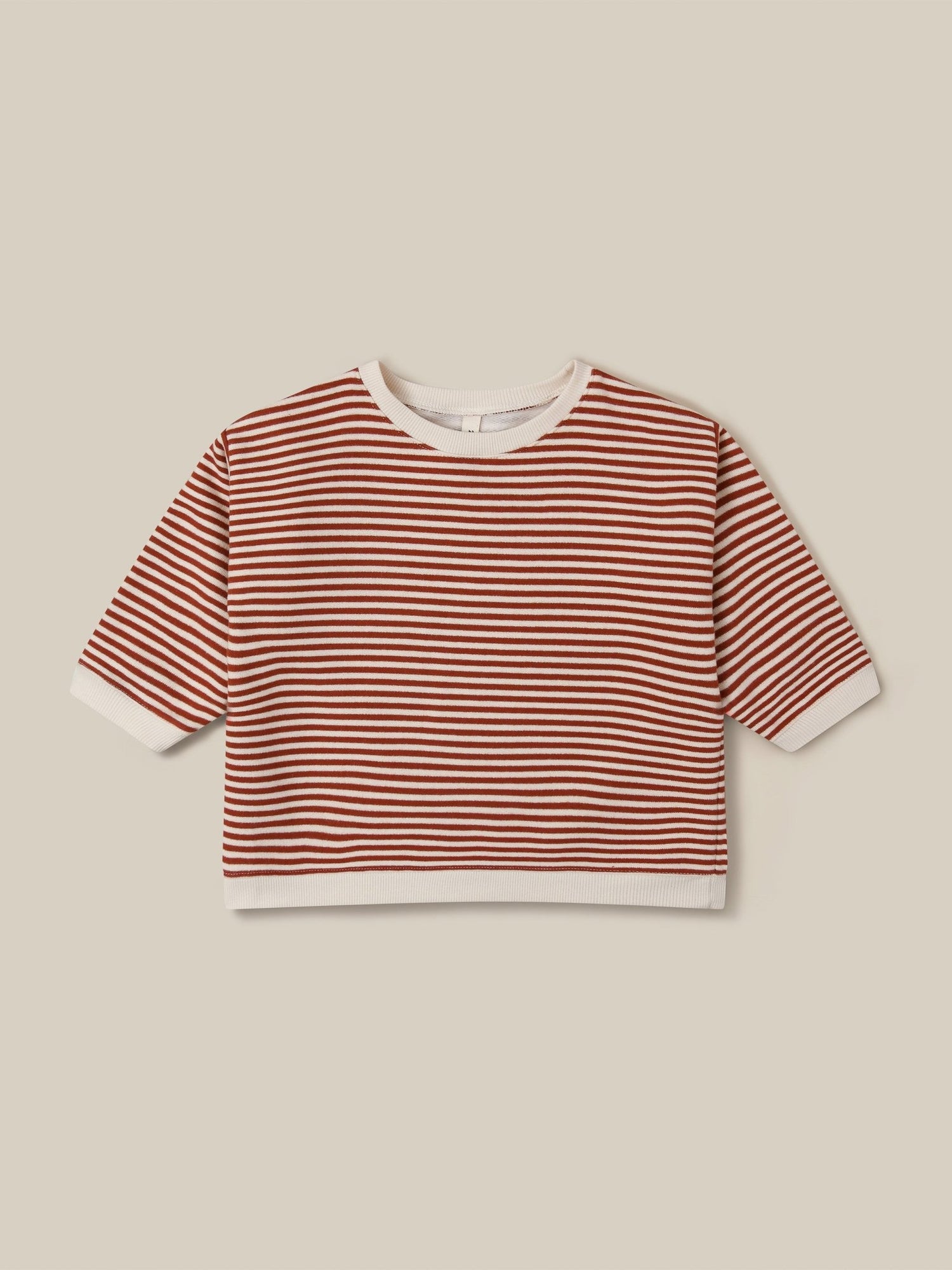 Organic Zoo Paprika Stripes Sweatshirt Organic Zoo