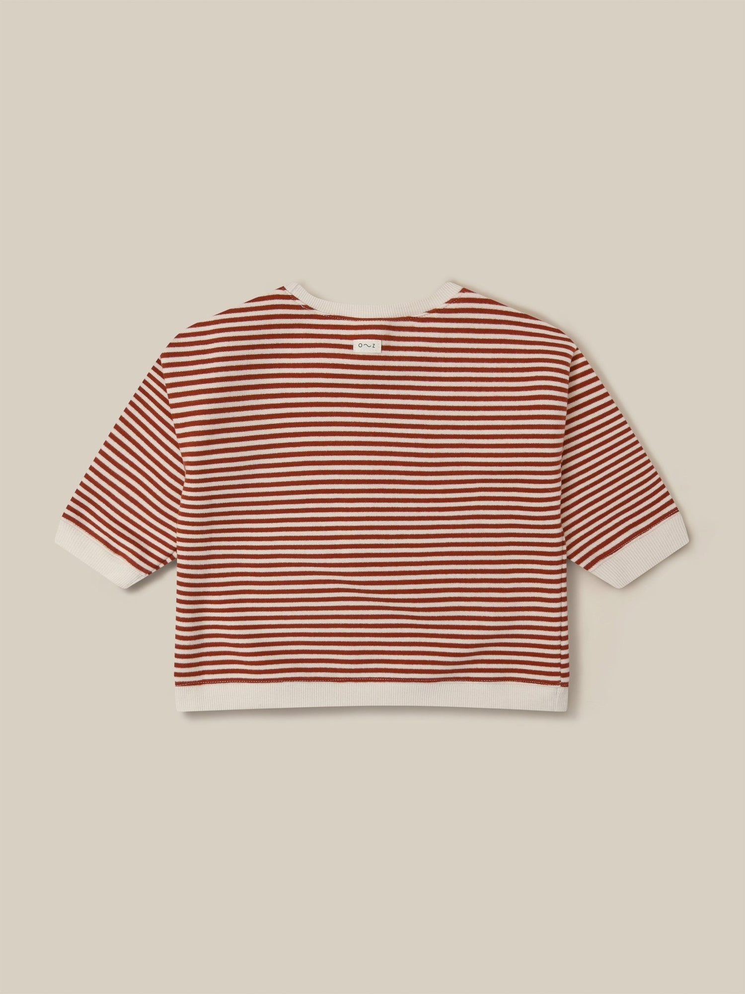 Organic Zoo Paprika Stripes Sweatshirt Organic Zoo
