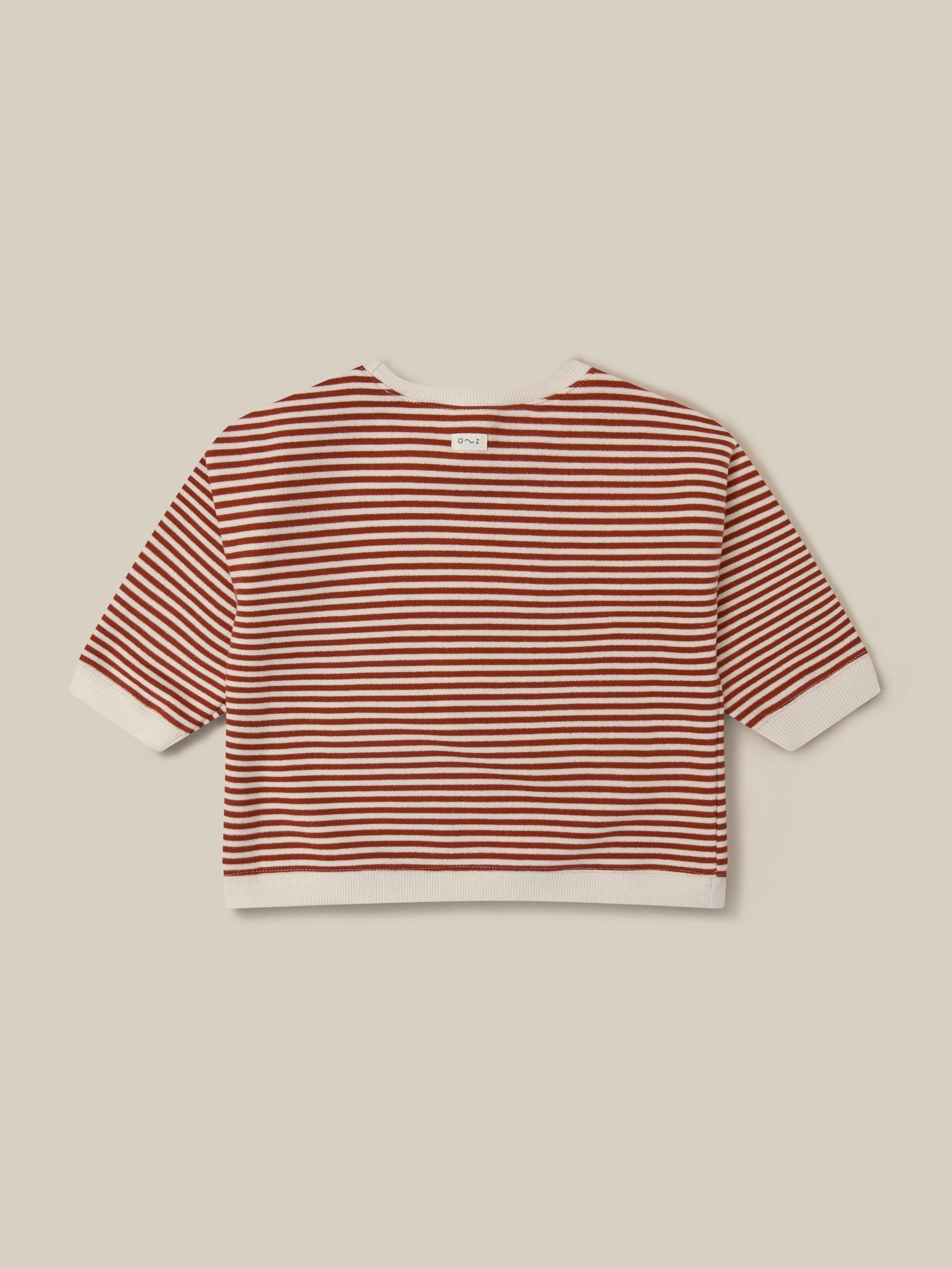 Organic Zoo Paprika Stripes Sweatshirt Organic Zoo