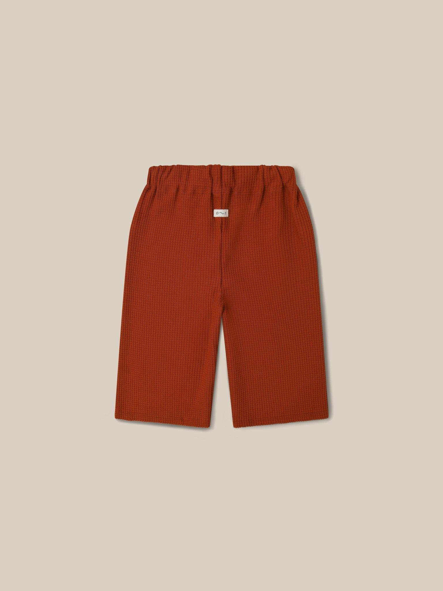 Paprika Waffle Wide Leg Pants Organic Zoo - enjoykidsus