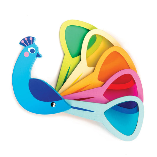 Peacock Colors Tender Leaf Toys - enjoykidsus