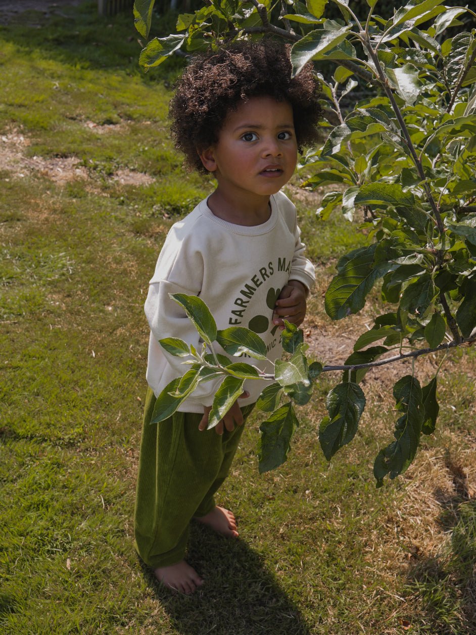 Peapod Carrot Pants Organic Zoo - enjoykidsus