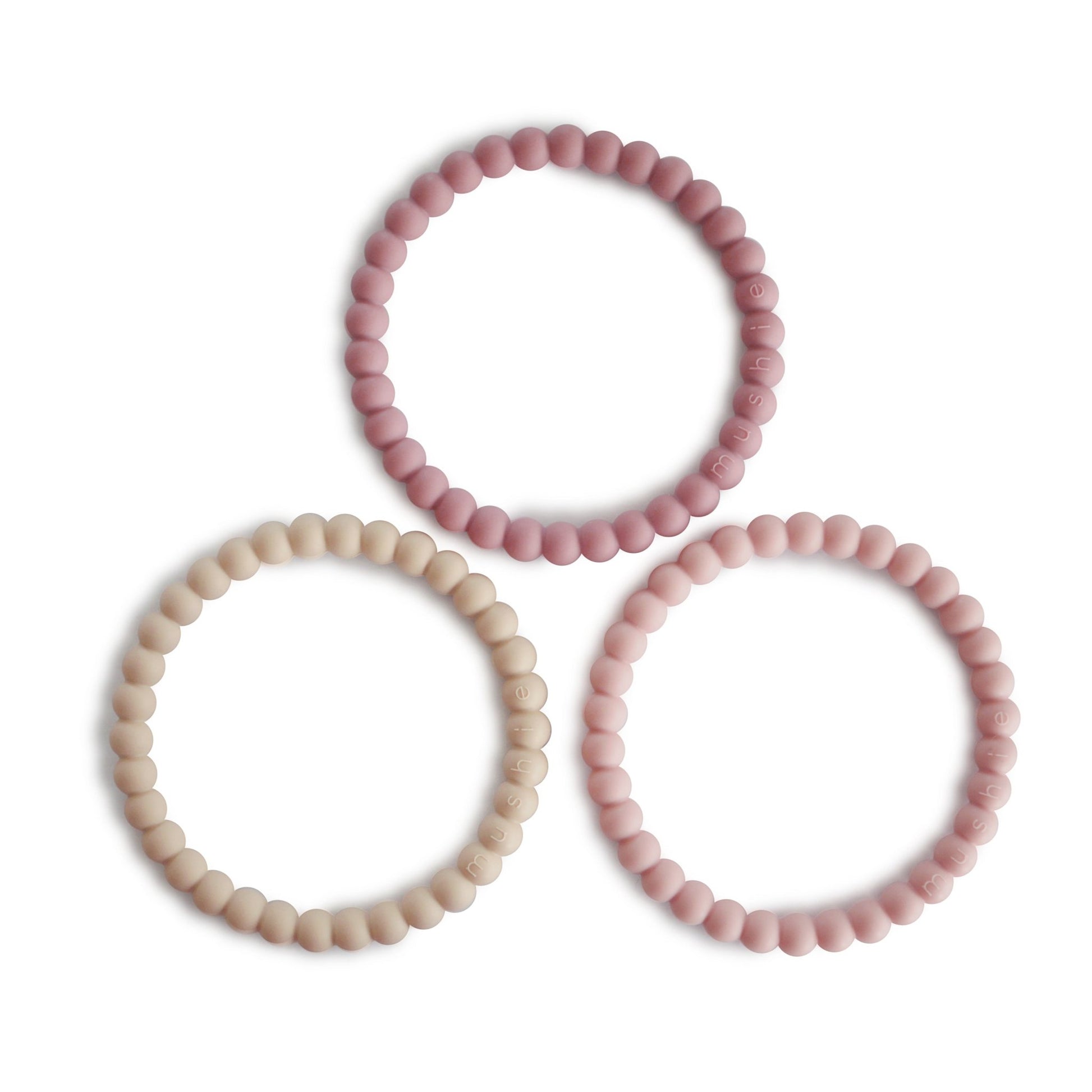 Pearl Teether Bracelet mushie - enjoykidsus