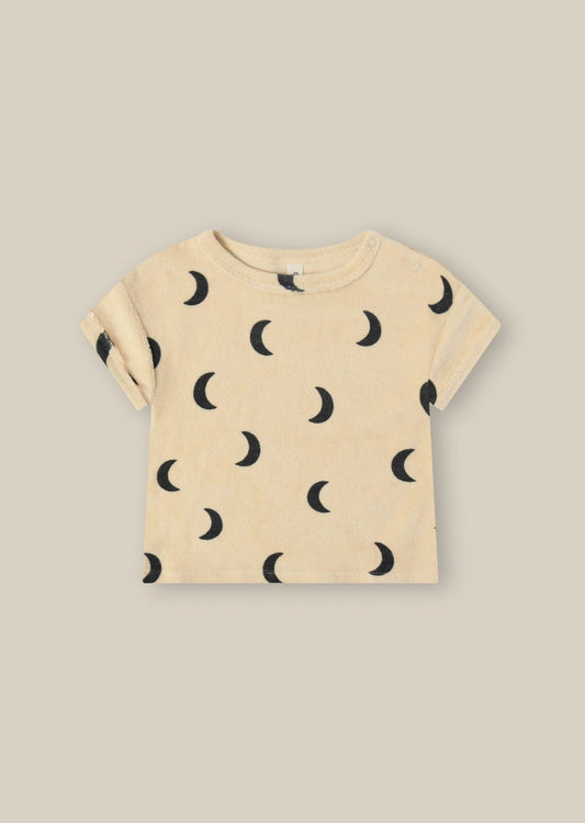 Pebble Midnight Terry Boxy T-shirt Organic Zoo - enjoykidsus