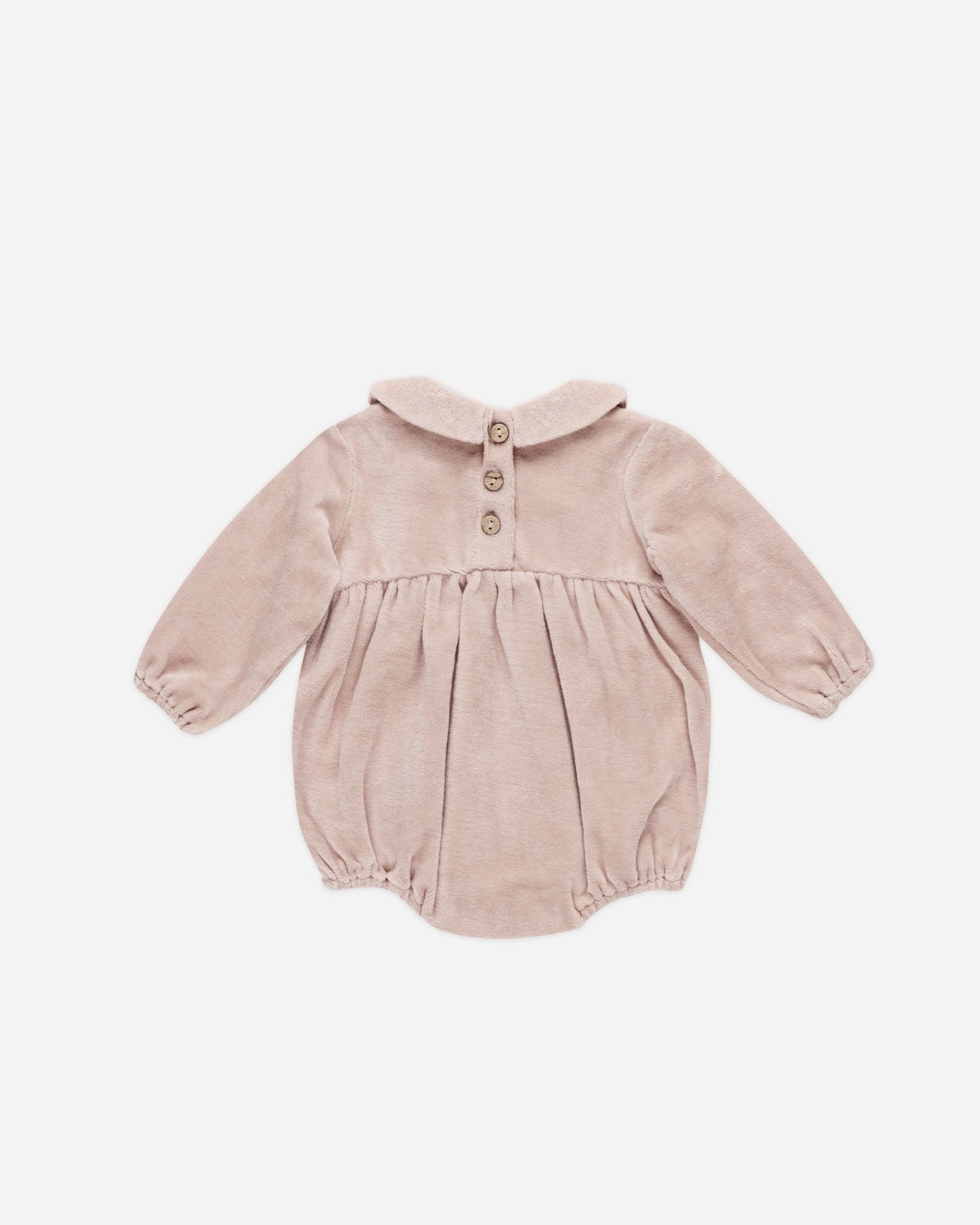 Peter Pan Romper || Blush Quincy Mae - enjoykidsus