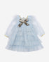 Petite Hailey Anny 6 Layered Tutu Dress - Sky Blue Petite Hailey