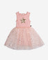 Petite Hailey Eloise Tutu Dress-peach