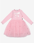 Petite Hailey Emma Bow Tutu Dress pink Petite Hailey