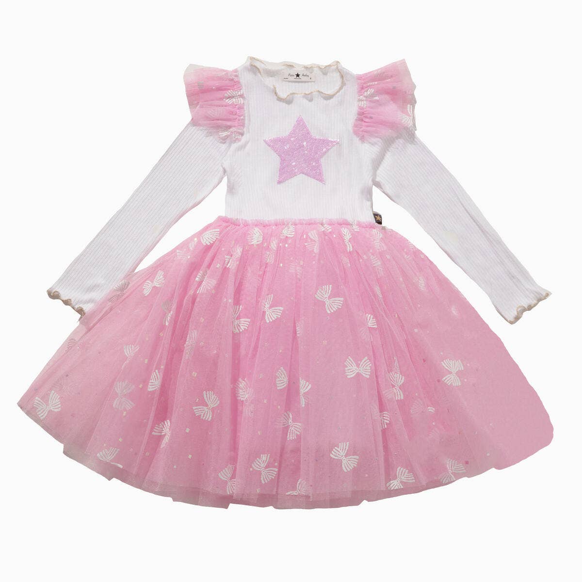 Petite Hailey - Gia Frill Tutu Dress - Pink Petite Hailey