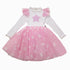 Petite Hailey - Gia Frill Tutu Dress - Pink Petite Hailey
