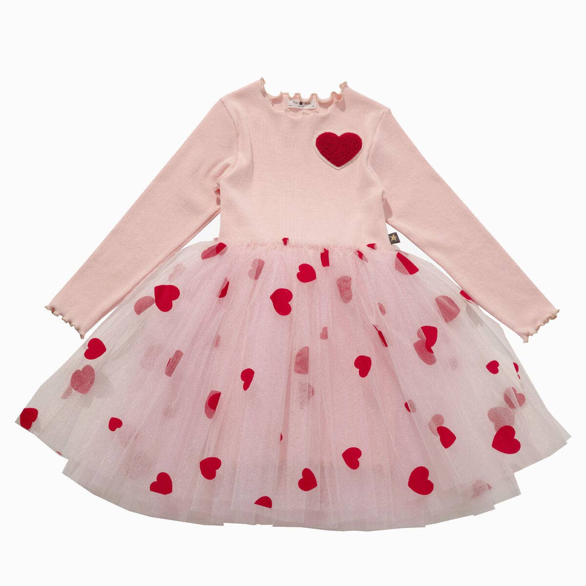 Petite Hailey - Heart Tutu Dress - Pink Petite Hailey