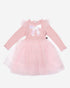 Petite Hailey Jewel Bow Tutu Dress - Pink Petite Hailey