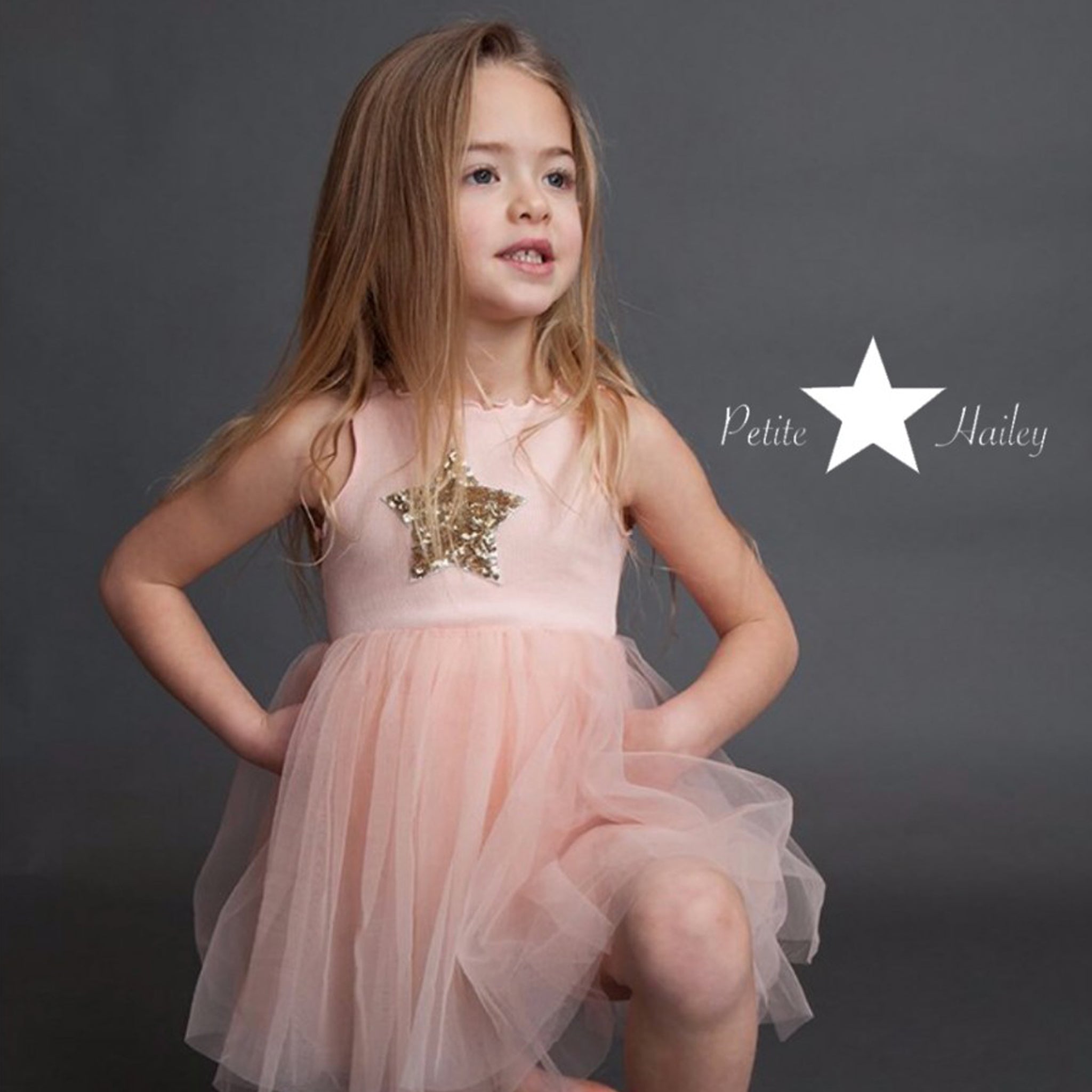 Petite Hailey PH Star Tutu Dress - Pink Petite Hailey