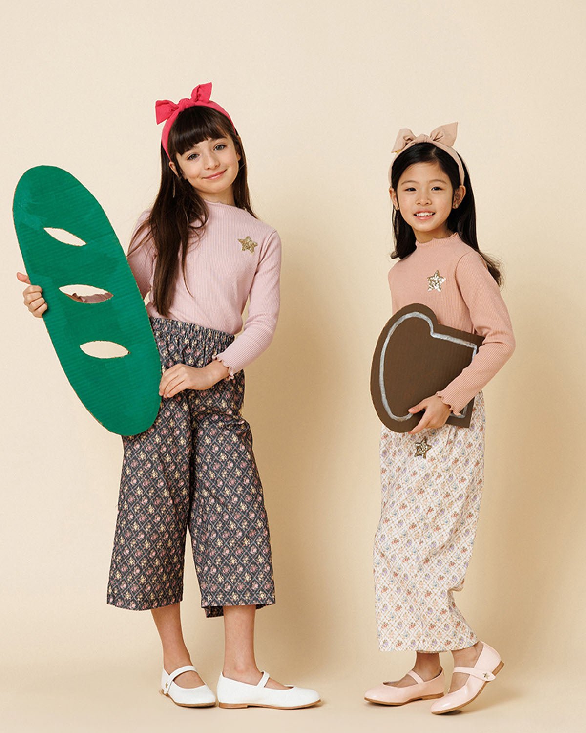 Petite Hailey Ribbed Star Patched Top Petite Hailey