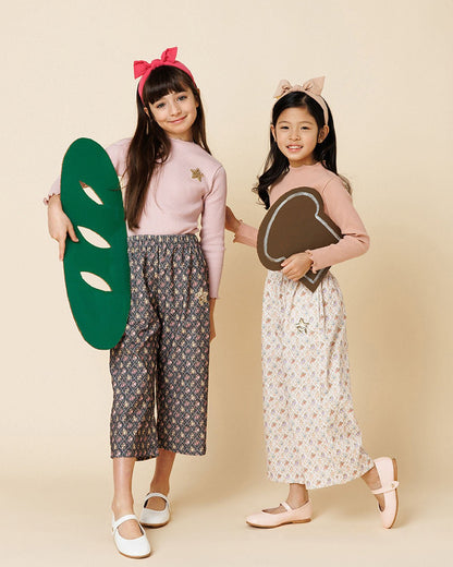 Petite Hailey Ribbed Star Patched Top Petite Hailey