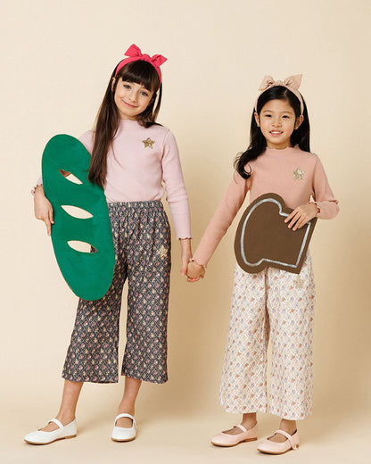 Petite Hailey Ribbed Star Patched Top Petite Hailey