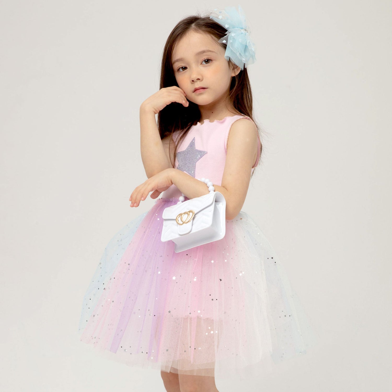 Petite Hailey Rylee Tutu Dress - Purple Petite Hailey