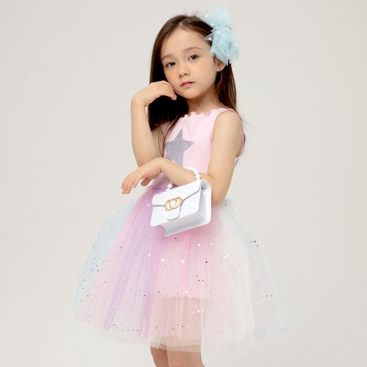 Petite Hailey Rylee Tutu Dress - Purple Petite Hailey