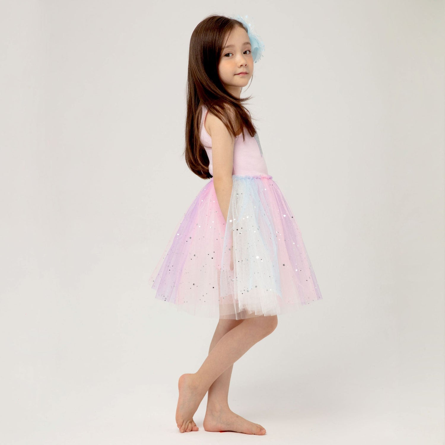 Petite Hailey Rylee Tutu Dress - Purple Petite Hailey