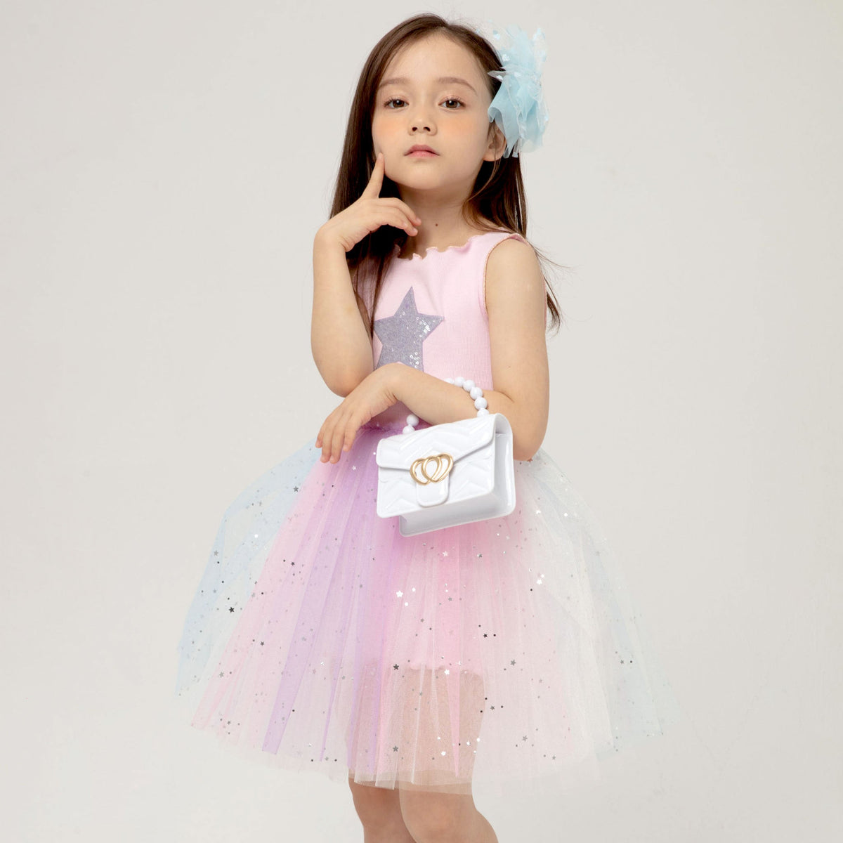 Petite Hailey Rylee Tutu Dress - Purple Petite Hailey