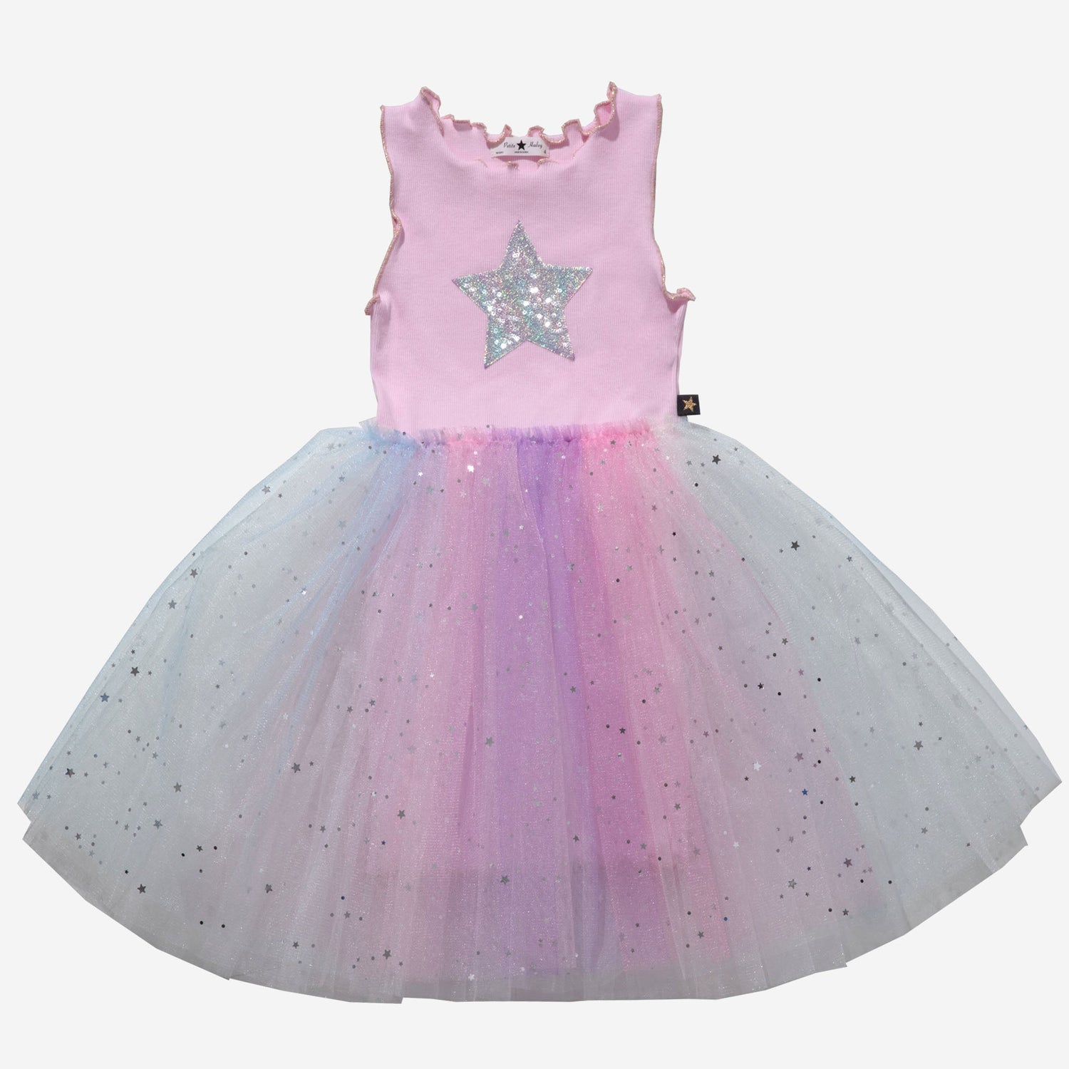 Petite Hailey Rylee Tutu Dress - Purple Petite Hailey