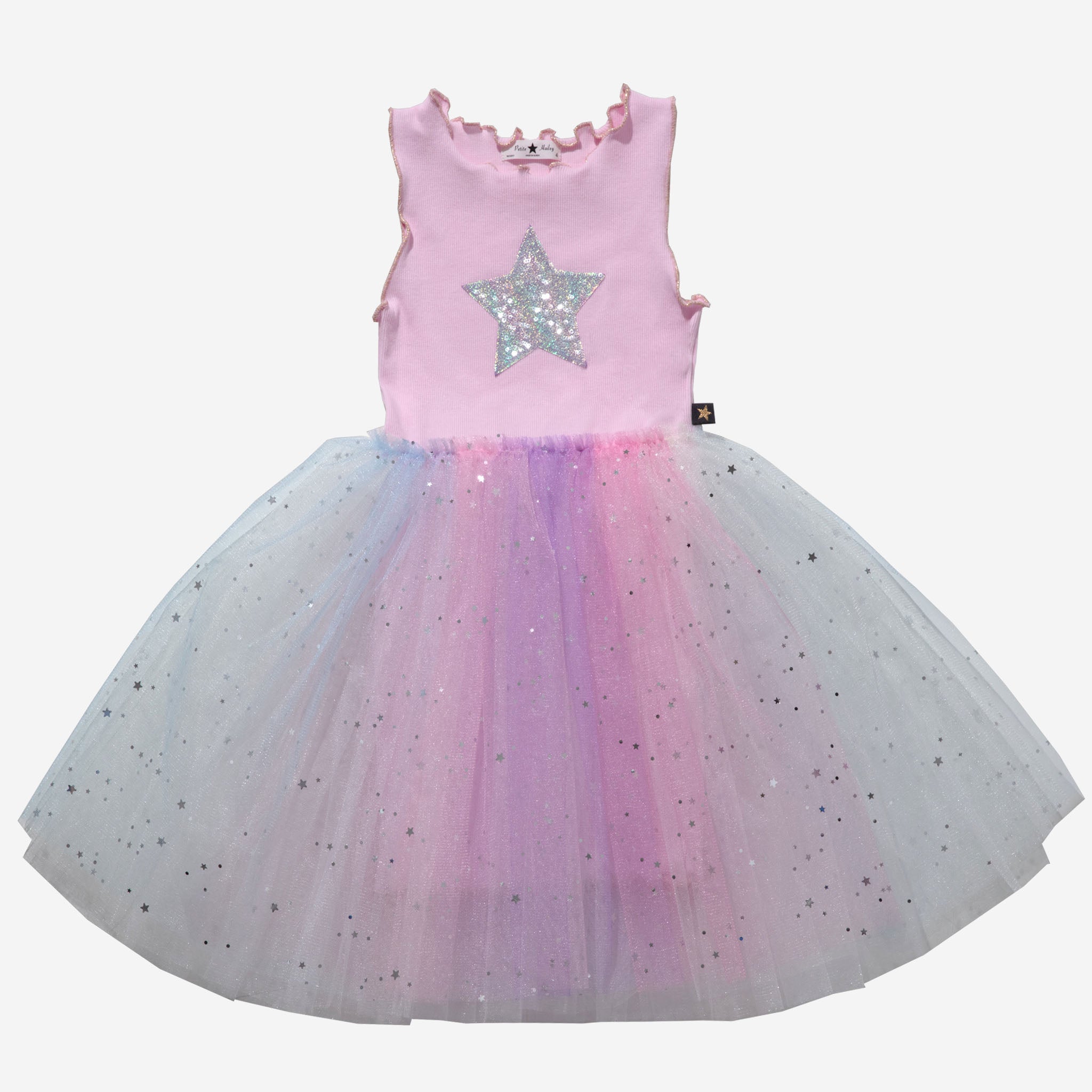Petite Hailey Rylee Tutu Dress - Purple Petite Hailey