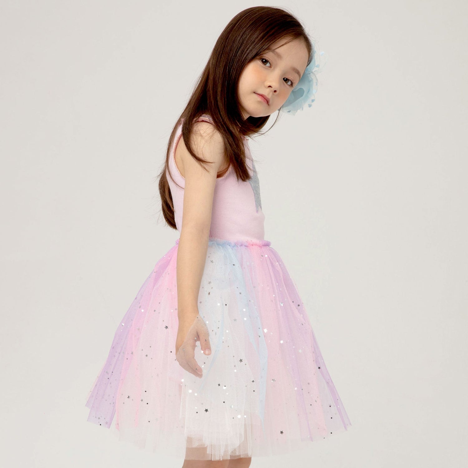 Petite Hailey Rylee Tutu Dress - Purple Petite Hailey