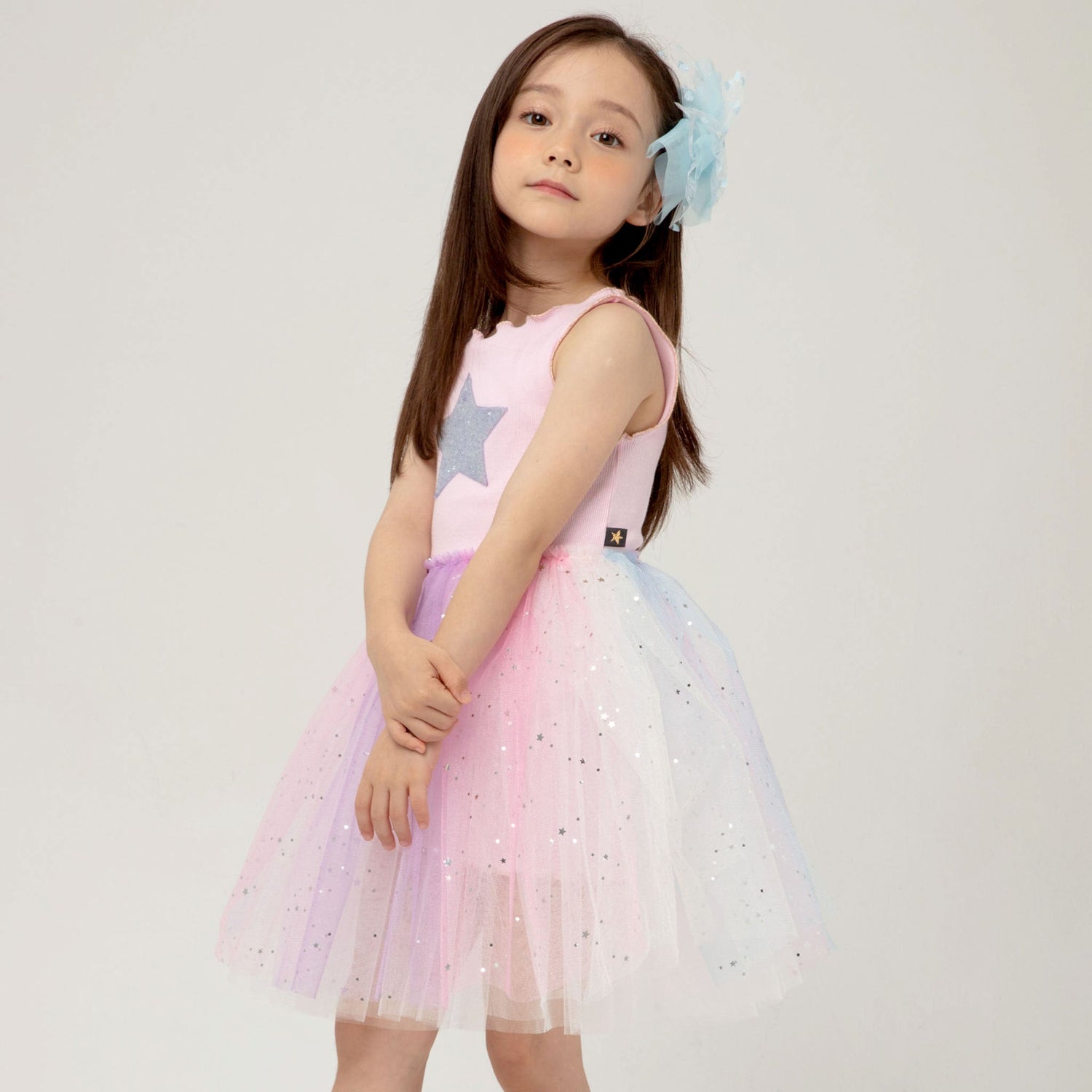 Petite Hailey Rylee Tutu Dress - Purple Petite Hailey