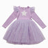 Petite Hailey - Star Frill Tutu Dress: Purple Petite Hailey