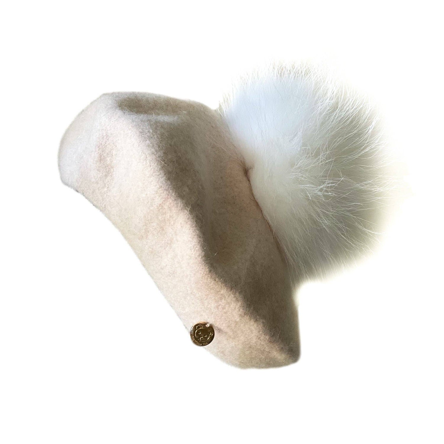 Petite Maison Kids - Cream Wool Beret Petite Maison Kids