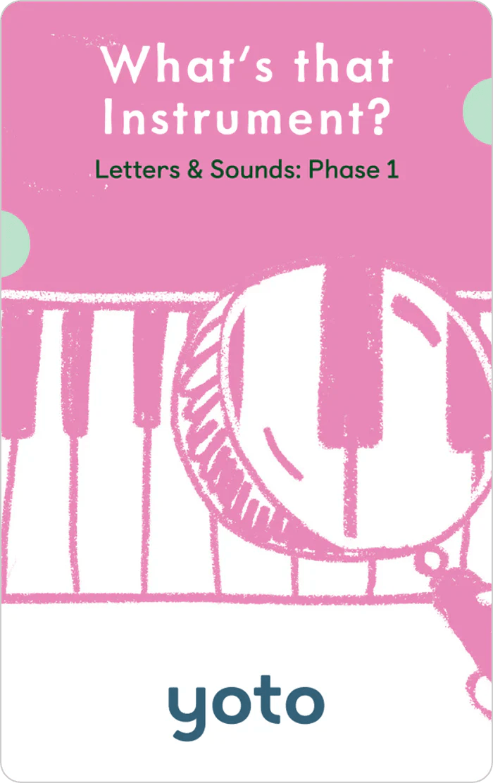 Phonics: Letters & Sounds: Phase 1 - 7 Audiobook Cards Yoto - enjoykidsus