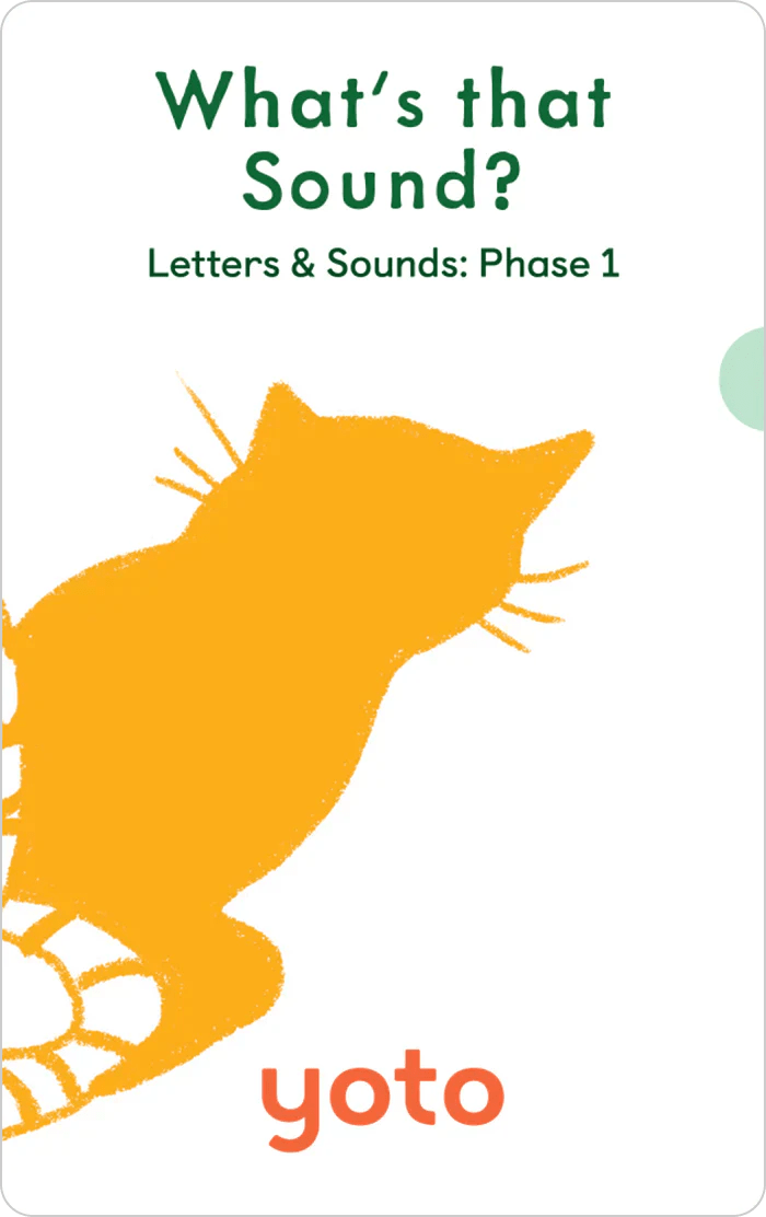 Phonics: Letters & Sounds: Phase 1 - 7 Audiobook Cards Yoto - enjoykidsus