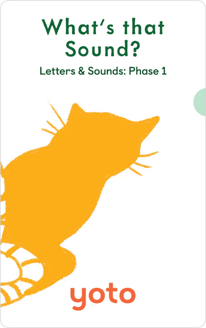 Phonics: Letters & Sounds: Phase 1 - 7 Audiobook Cards Yoto - enjoykidsus