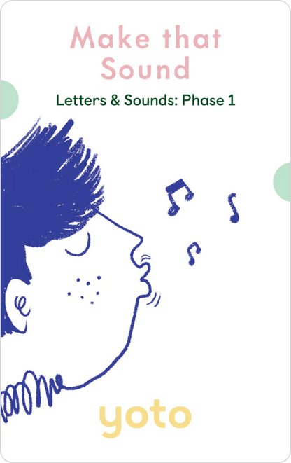 Phonics: Letters & Sounds: Phase 1 - 7 Audiobook Cards Yoto - enjoykidsus