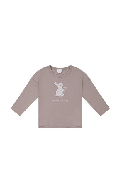 Pima Cotton Marley Long Sleeve Top - Lavender Musk Jamie Kay - enjoykidsus