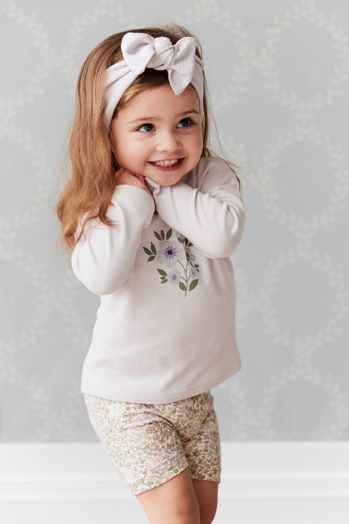 Pima Cotton Marley Long Sleeve Top - Luna Jamie Kay