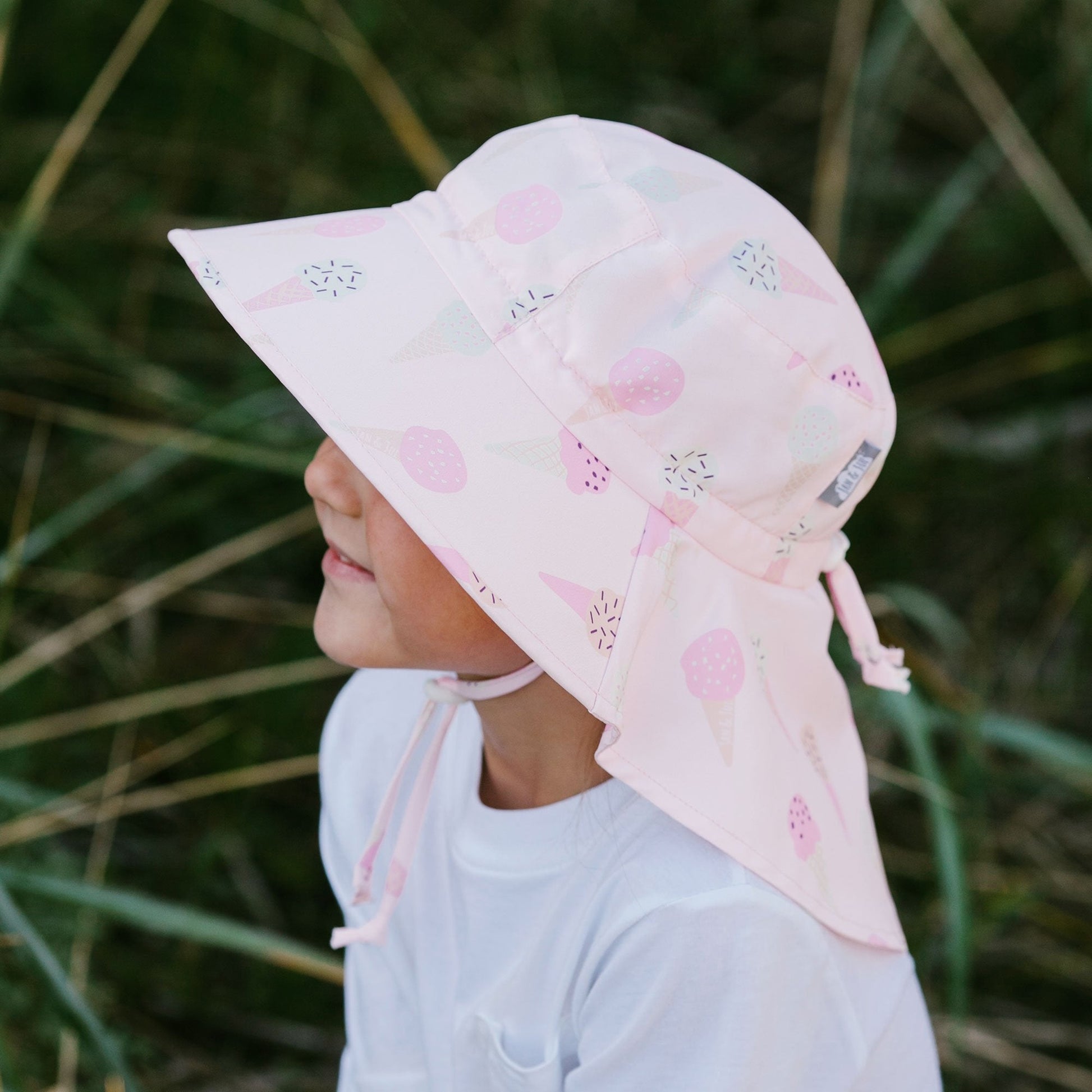 Pink Ice Cream Aqua - Dry Adventure Hat Jan n Jul - enjoykidsus