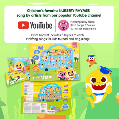 Pinkfong Baby Shark Alphabet Bus with Lyrics Booklet Pinkfong - enjoykidsus