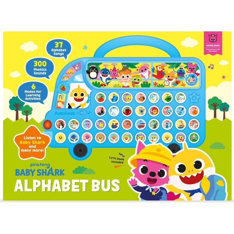 Pinkfong Baby Shark Alphabet Bus with Lyrics Booklet Pinkfong - enjoykidsus