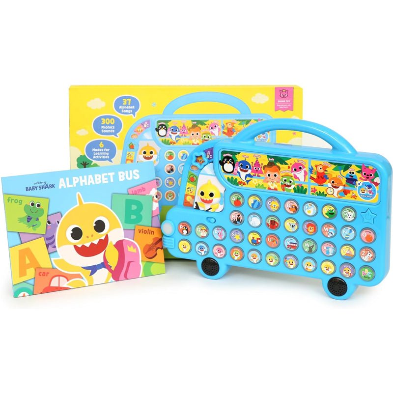 Pinkfong Baby Shark Alphabet Bus with Lyrics Booklet Pinkfong - enjoykidsus