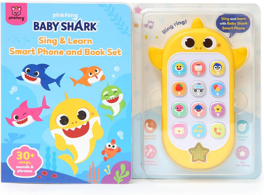 Pinkfong Baby Shark Sing & Learn Smart Phone and Book Set Pinkfong - enjoykidsus